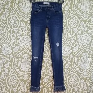 We The Free People Cut off jeans distressed Sz 24